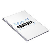 Künftige Opa Tshirts und Geschenke Notizblock (Rechte Seite)