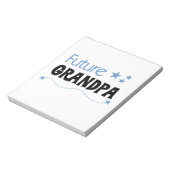 Künftige Opa Tshirts und Geschenke Notizblock (Rotiert)