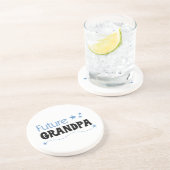 Künftige Opa Tshirts und Geschenke Sandstein Untersetzer (Seite)