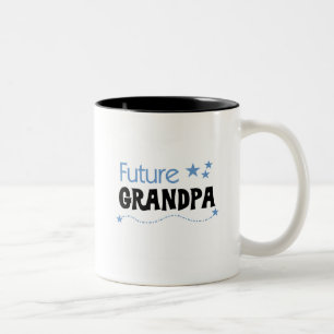 Künftige Opa Tshirts und Geschenke Zweifarbige Tasse