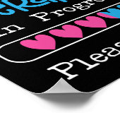 Künftige Physikaltherapeutische Therapie im Gange Poster (Ecke)