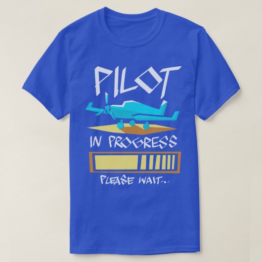Künftige Pilot-Luftfahrt T-Shirt (Design vorne)