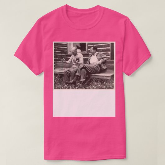 Künftige Präsidenten Dwight D Eisenhower und Richa T-Shirt (Design vorne)