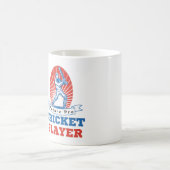 KÜNFTIGE PRO CRICKET PLAYER- CRICKET LOVER KAFFEETASSE (Mittel)