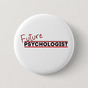 Künftige Psychologin Button