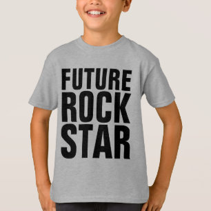 KÜNFTIGE ROCK STAR KIDS BOYS T - SHIRT