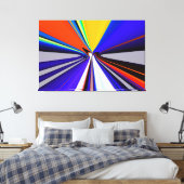 Künftige Schnellreisekarten Leinwanddruck (Insitu (Schlafzimmer))