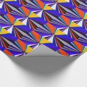 Künftige Schnellzüge Geschenkpapier (Ecke)
