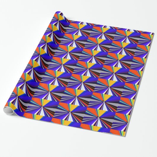 Künftige Schnellzüge Geschenkpapier (Ungerollt)