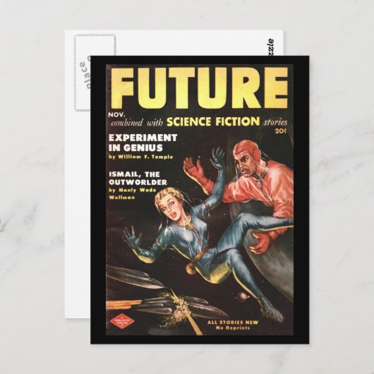 Künftige Science Fiction v02 n04 [1951-11.Columbia Postkarte (Vorne/Hinten)