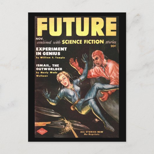 Künftige Science Fiction v02 n04 [1951-11.Columbia Postkarte (Vorderseite)