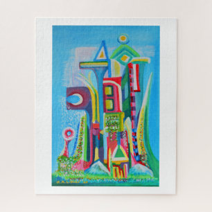 Künftige Stadt Puzzle