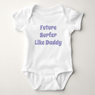 Künftige Surfer wie Daddy Baby Bodysuit Strampler