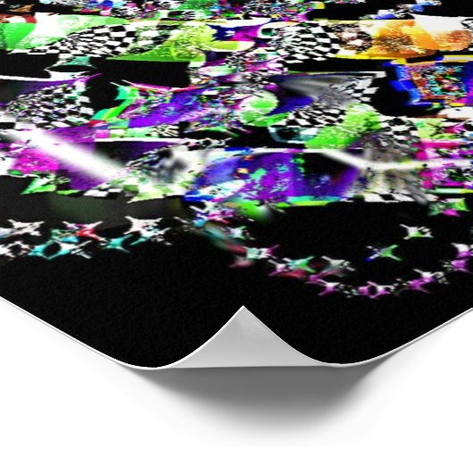 Künftige Transzenarien II-5 Poster (Ecke)