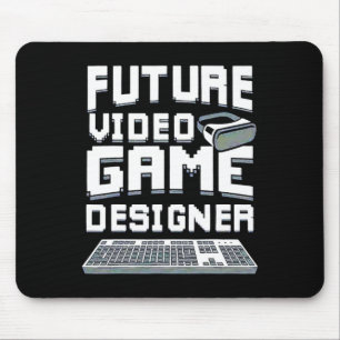 Künftige Video Game Designer Jungs Mädchen Kinder Mousepad