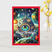 Künftige Weihnachten, 5 Zoll x 7 Zoll geklappte Gr Karte (Gelbe Blume)