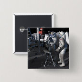 Künftige Weltraumforschungen 5 Button (Vorne & Hinten)