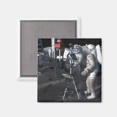 Künftige Weltraumforschungen 5 Magnet (Vorderseite/Rückseite)