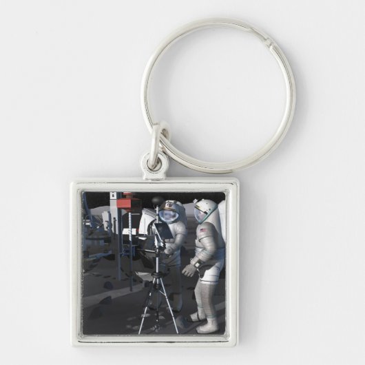 Künftige Weltraumforschungen 5 Schlüsselanhänger (Vorne)