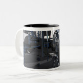 Künftige Weltraumforschungen 5 Zweifarbige Tasse (Vorderseite Links)