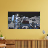 Künftige Weltraumforschungsmissionen 10 Leinwanddruck (Insitu (Wohnzimmer))