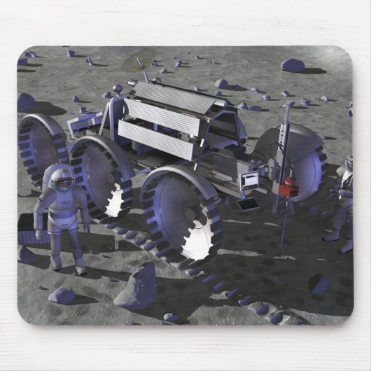 Künftige Weltraumforschungsmissionen 10 Mousepad (Vorne)