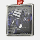 Künftige Weltraumforschungsmissionen 10 Ornament Aus Metall (Links)