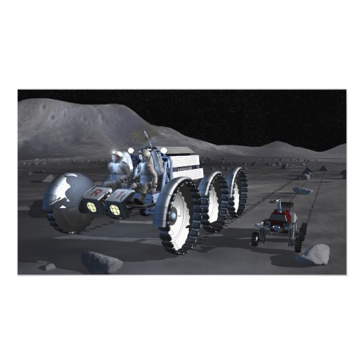 Künftige Weltraumforschungsmissionen 11 Fotodruck (Vorne)