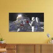 Künftige Weltraumforschungsmissionen 11 Leinwanddruck (Insitu (Wohnzimmer))