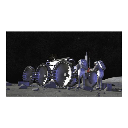 Künftige Weltraumforschungsmissionen 12 Fotodruck (Vorne)