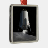 Künftige Weltraumforschungsmissionen 12 Ornament Aus Metall (Rechts)