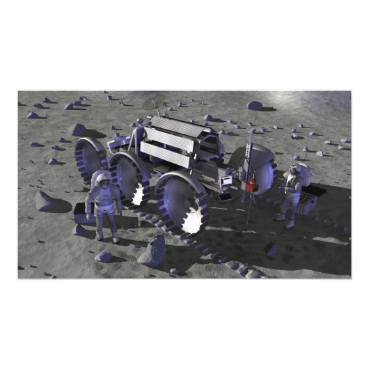 Künftige Weltraumforschungsmissionen 13 Fotodruck (Vorne)