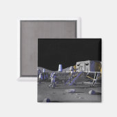 Künftige Weltraumforschungsmissionen 13 Magnet (Vorderseite/Rückseite)