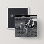 Künftige Weltraumforschungsmissionen 2 Button (Vorne & Hinten)