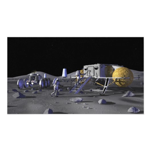 Künftige Weltraumforschungsmissionen 3 Fotodruck (Vorne)