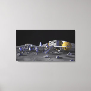 Künftige Weltraumforschungsmissionen 3 Leinwanddruck