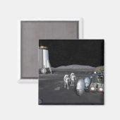 Künftige Weltraumforschungsmissionen 3 Magnet (Vorderseite/Rückseite)