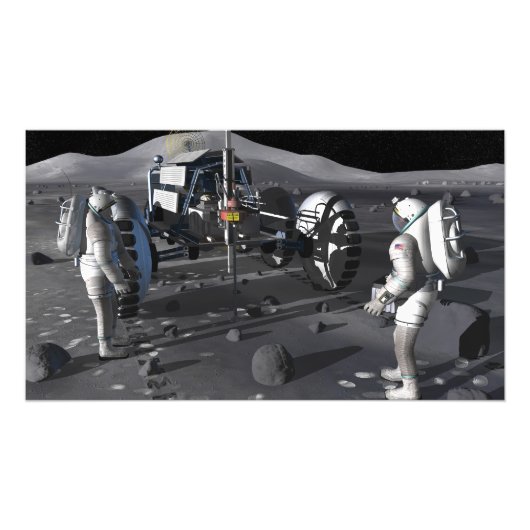 Künftige Weltraumforschungsmissionen 4 Fotodruck (Vorne)