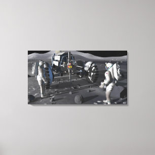 Künftige Weltraumforschungsmissionen 4 Leinwanddruck