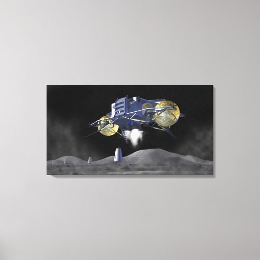 Künftige Weltraumforschungsmissionen 4 Leinwanddruck (Vorderseite)