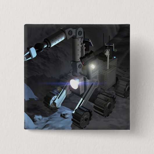 Künftige Weltraumforschungsmissionen 6 Button (Vorderseite)