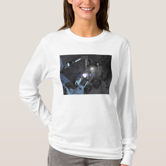 Künftige Weltraumforschungsmissionen 6 T-Shirt (Vorderseite)