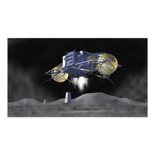 Künftige Weltraumforschungsmissionen 7 Fotodruck (Vorne)