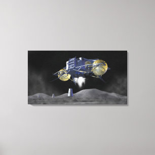 Künftige Weltraumforschungsmissionen 7 Leinwanddruck