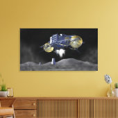 Künftige Weltraumforschungsmissionen 7 Leinwanddruck (Insitu (Wohnzimmer))