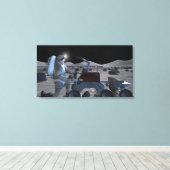 Künftige Weltraumforschungsmissionen 7 Leinwanddruck (Insitu (Holzboden))