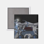 Künftige Weltraumforschungsmissionen 7 Magnet (Vorderseite/Rückseite)