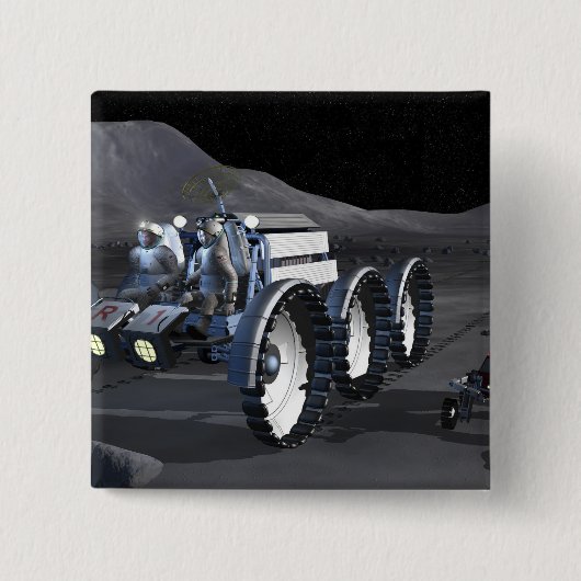 Künftige Weltraumforschungsmissionen 8 Button (Vorderseite)