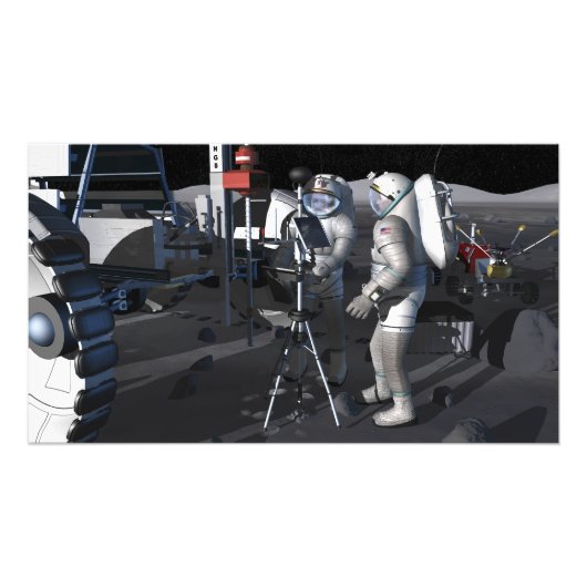 Künftige Weltraumforschungsmissionen 8 Fotodruck (Vorne)