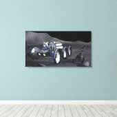 Künftige Weltraumforschungsmissionen 8 Leinwanddruck (Insitu (Holzboden))